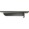 Ekena Millwork Heaton Hidden Support Steel Bracket w/ 6" Support Depth, Stainless Steel 3"W x 10"D x 2"H BKTM03X10X02HESS - alternate 6